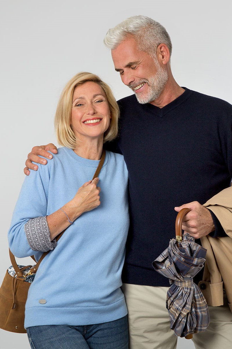 Kaschmirpullover, Damen, Bordeaux